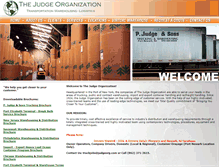 Tablet Screenshot of judgeorg.com